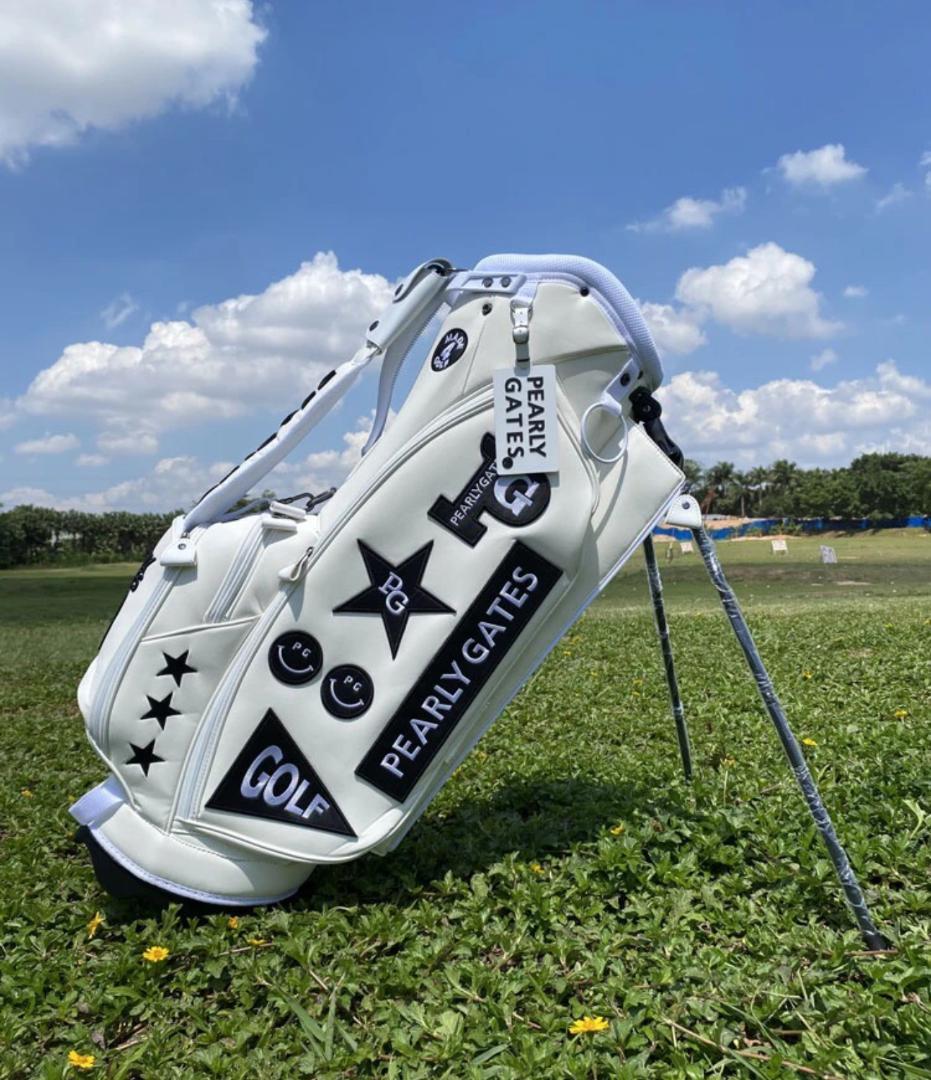 【未使用品】EARLY GATES ゴルフバッグ ホワイト