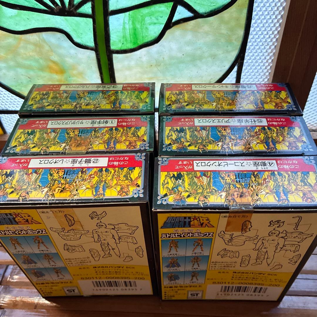 k*7様 聖闘士星矢 組立フィギュア 全6個セット