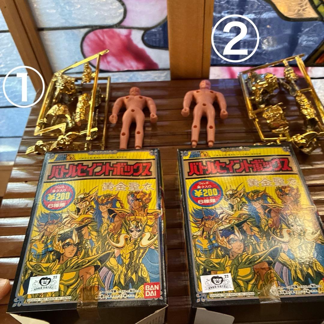 k*7様 聖闘士星矢 組立フィギュア 全6個セット