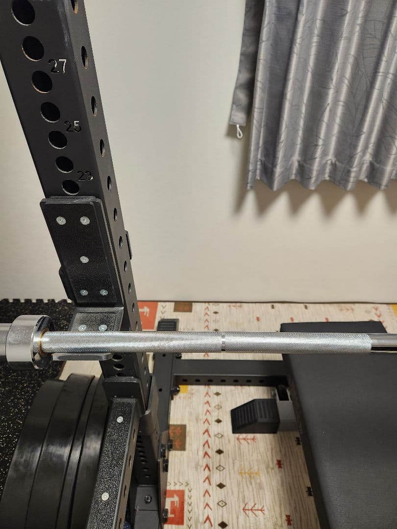 220cm スチール製バーベル