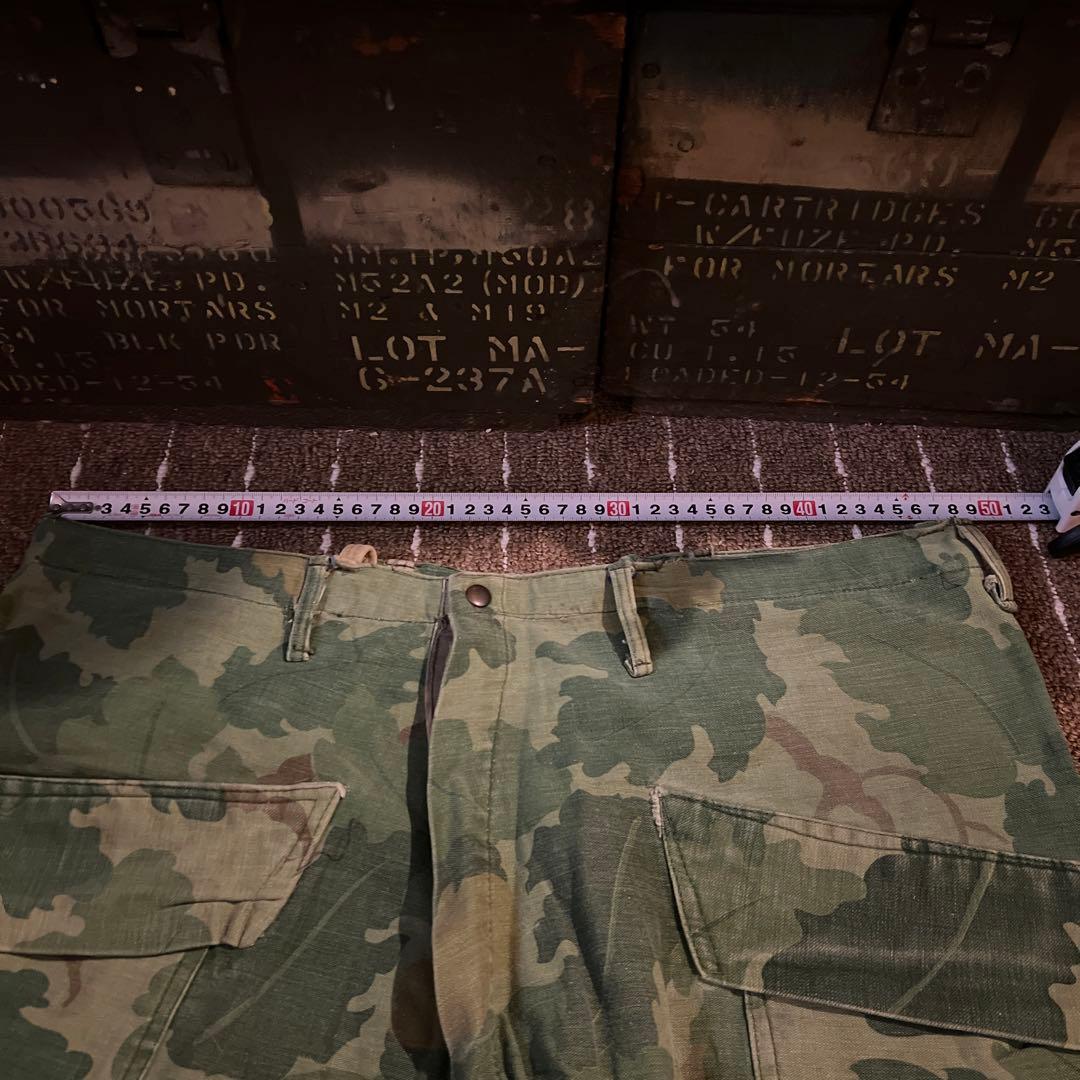 60S ベトナム戦　ミッチェルパターン　ミッチェルカモ　KAMO 迷彩パンツ