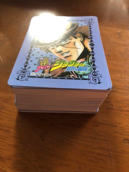 ジョジョ　25周年 メモリアルカード　ロバート・E・O・スピードワゴン85枚