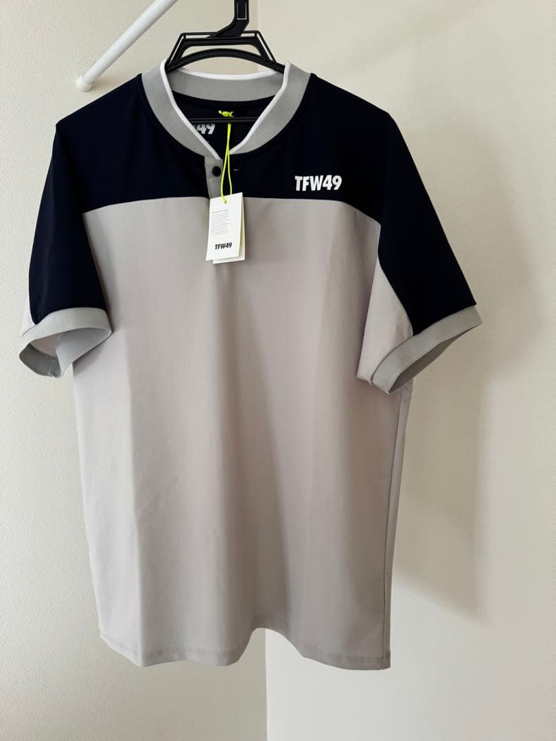 メンズウェア TFW49 SIDE MESH COLLARLESS POLO XL