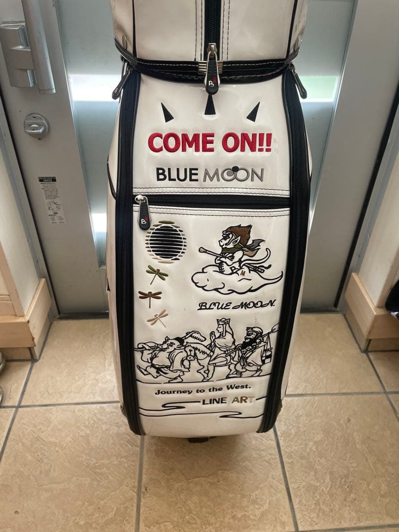 ブルームーン　エナメルキャディバック