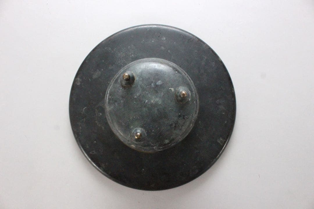 No5075 池坊専明好　御玄猪　薄端　重量3.95kg 池坊専啓箱書　送料無料