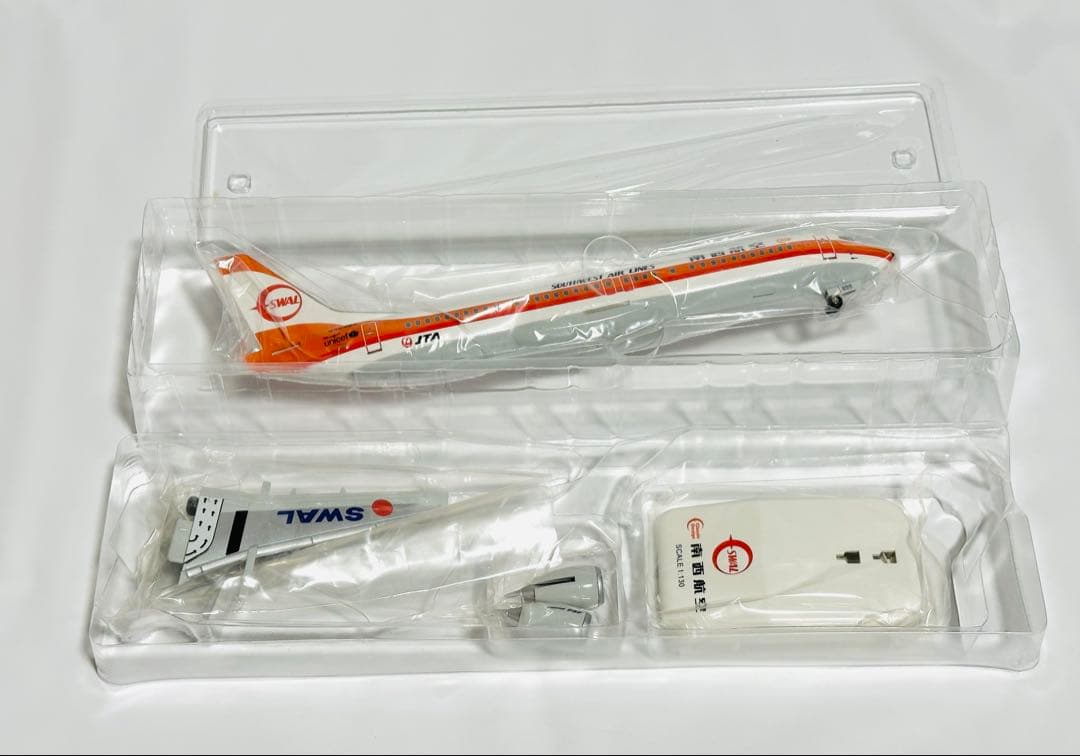 JALUX 1/400 737-400 南西航空SWALジェット