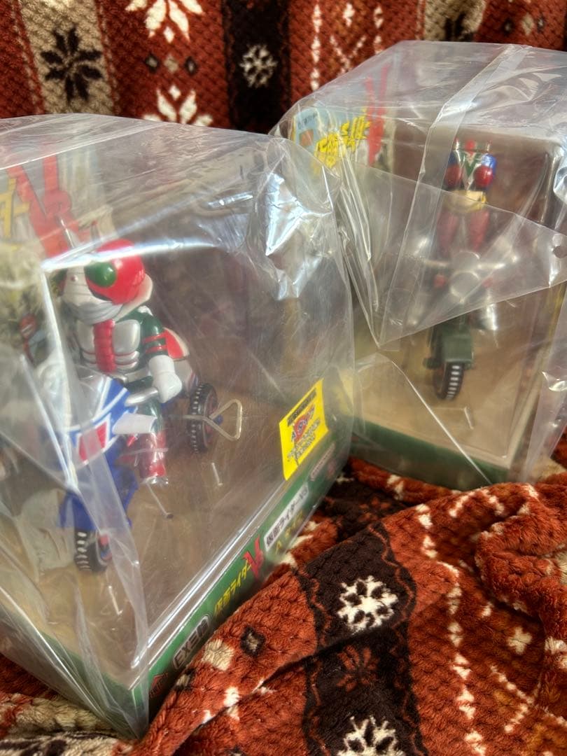 プレミアムバンダイ★EX三輪車Aタイプ 仮面ライダーV3.ライダーマン2体セット