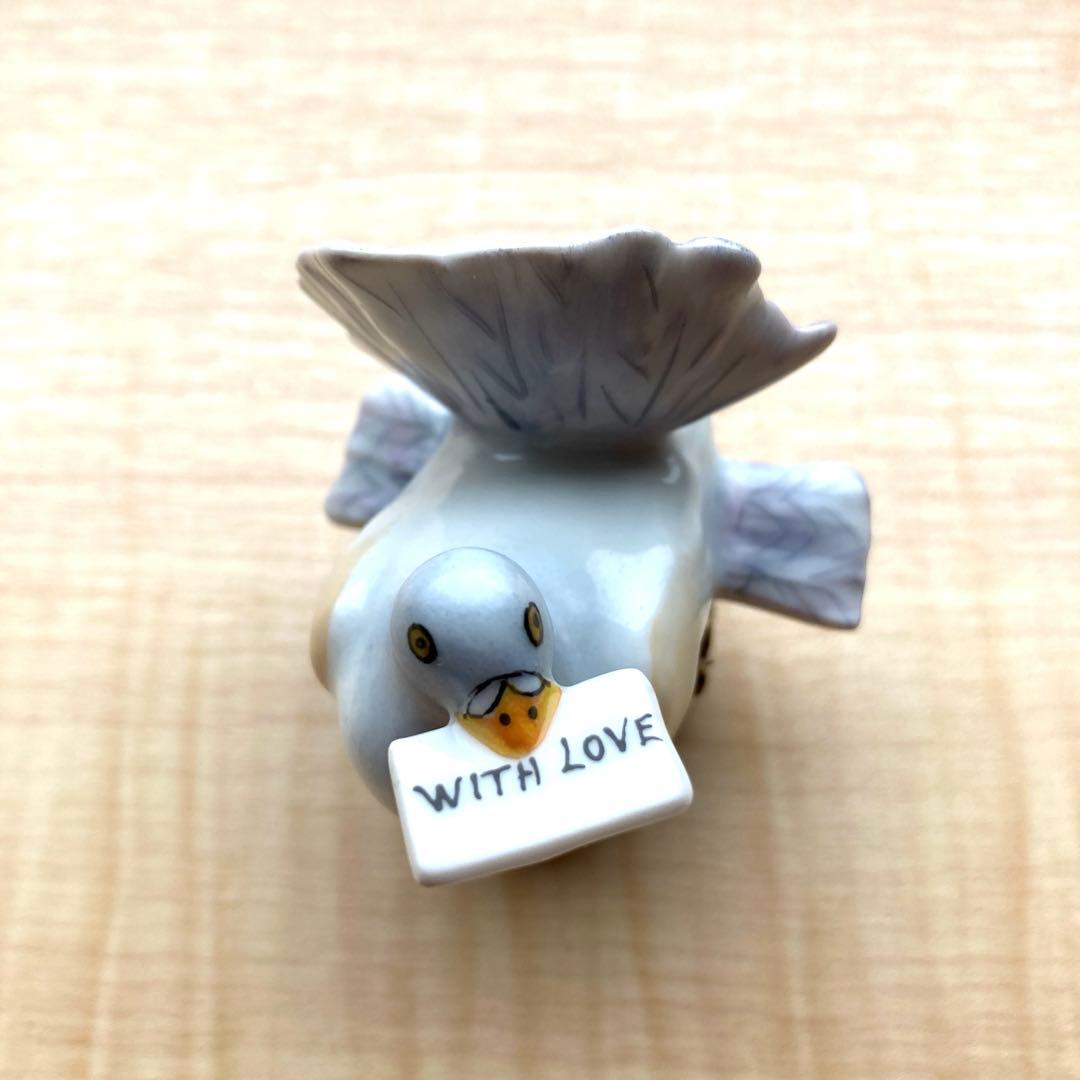 リモージュボックス　鳩