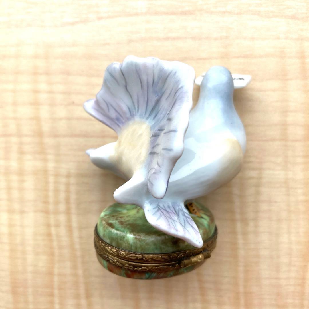 リモージュボックス　鳩