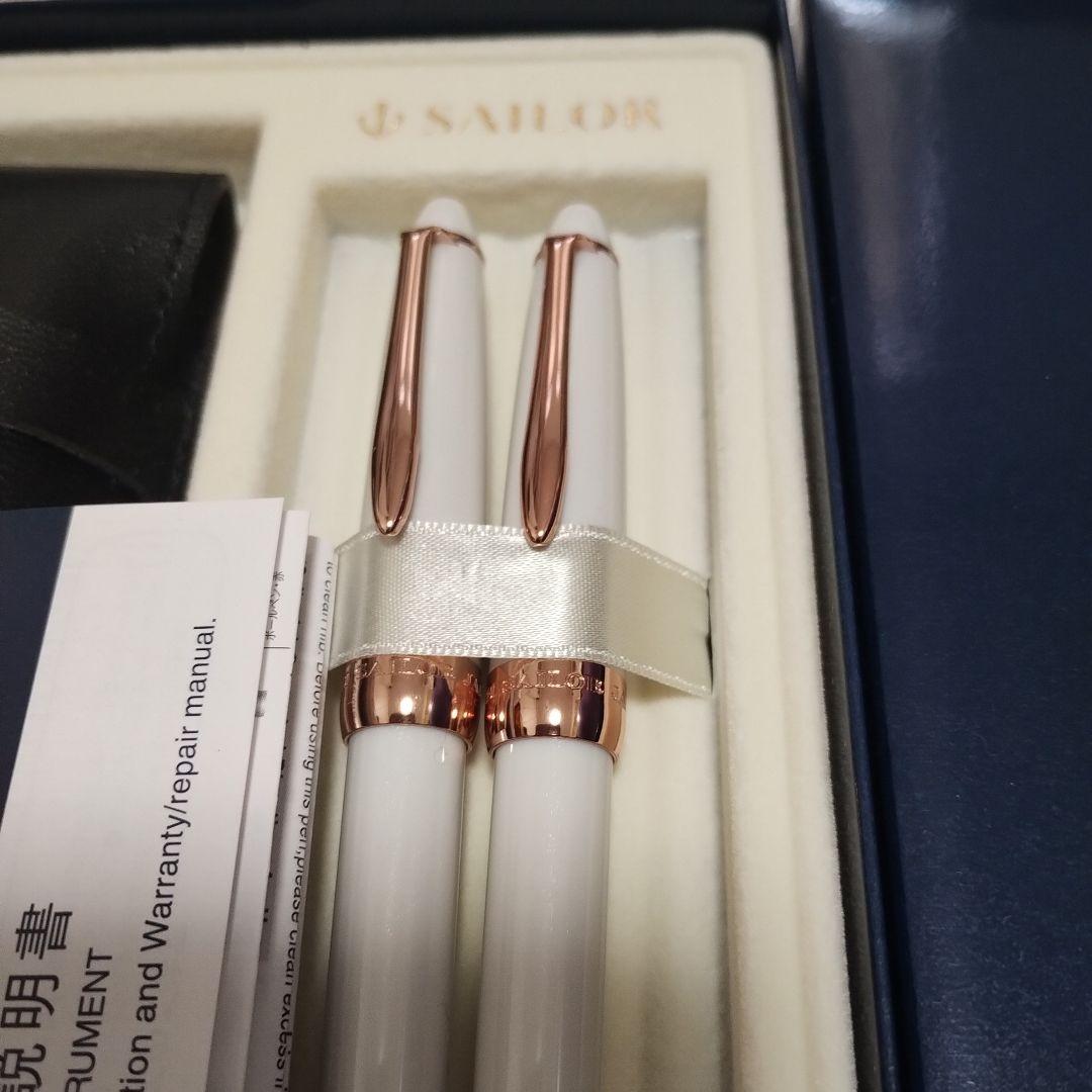 セーラー万年筆　ファシーネ　ボールペン・シャープペンシルセット　ペンケース付き