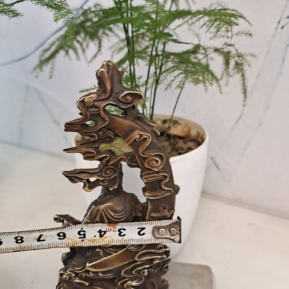 菩薩 水月観音 銅製 仏像 彫刻 置物 開運 風水 現代工芸品 美術品 置物