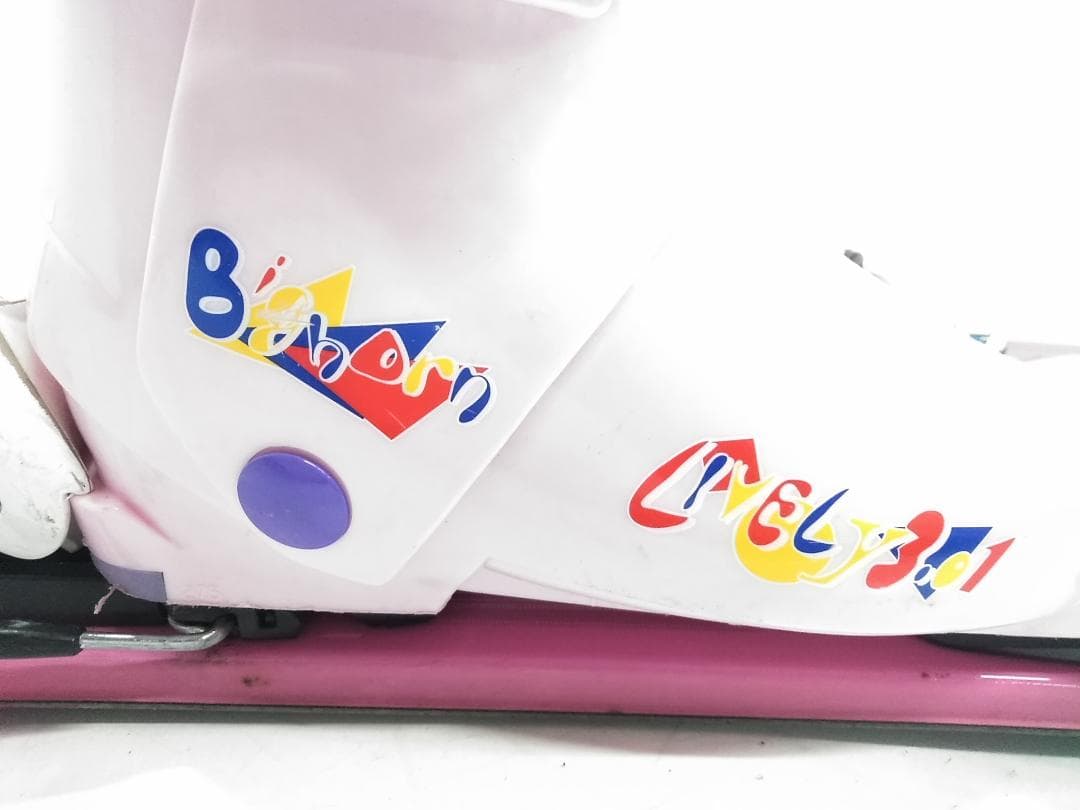 女の子 ジュニアスキー4点セット セレス 128cm ブーツ 25cm ◇