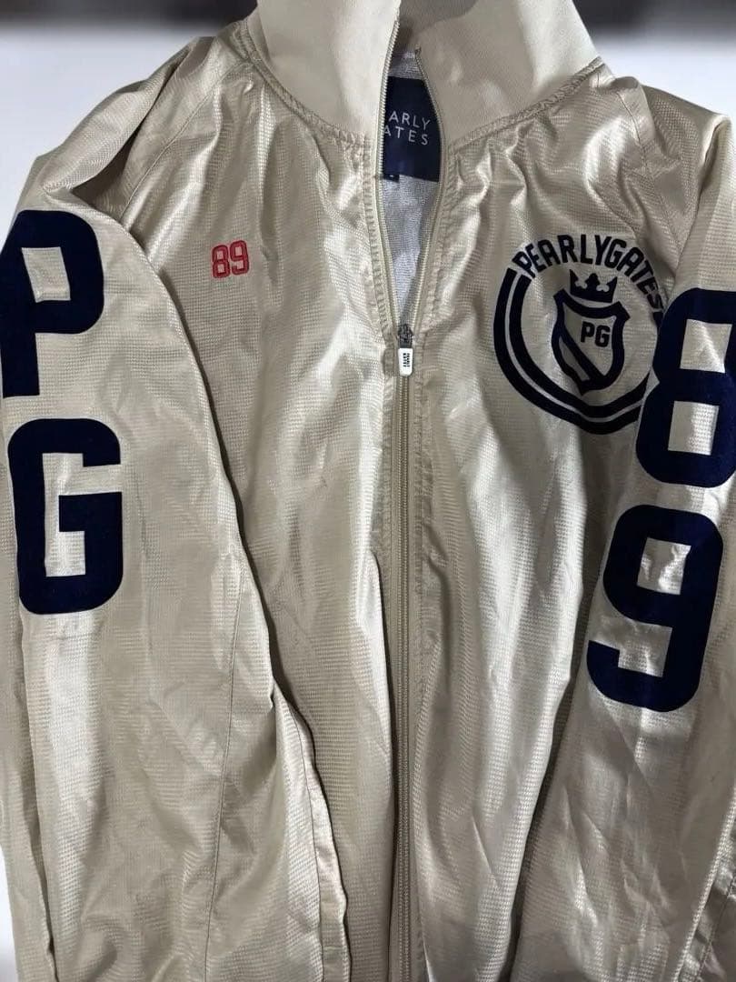 パーリーゲイツ 蓄熱 ジャケット ゴールド ジップ スニード 6