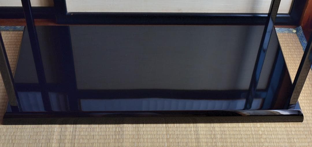 輪島塗　真台子組立式【極上品】飾棚　お茶道具/共箱