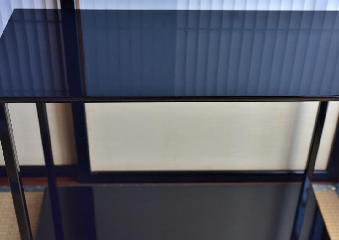 輪島塗　真台子組立式【極上品】飾棚　お茶道具/共箱