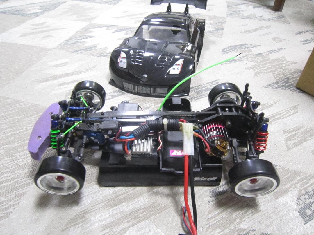 t*ん様 完全動作品 1/10 超高火力戦闘機 京商 TF-03 フルオプション