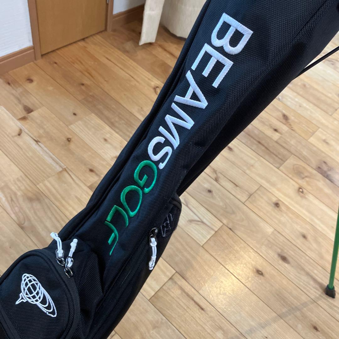 BEAMS GOLF セルフスタンド ゴルフケース 4 　美品　おまけ付き