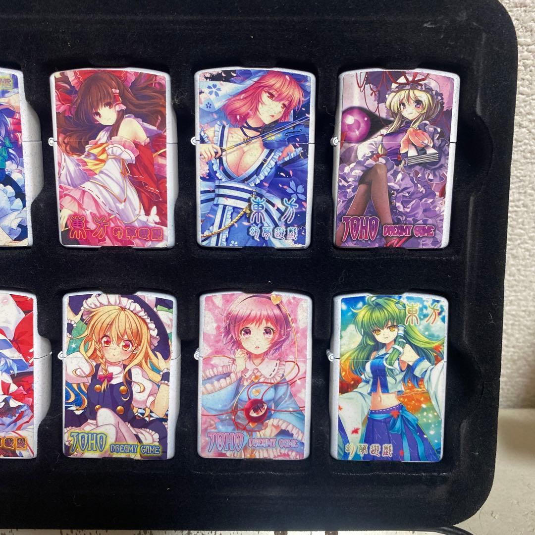 東方project 美少女　オイルライター　zippo 風　TJ