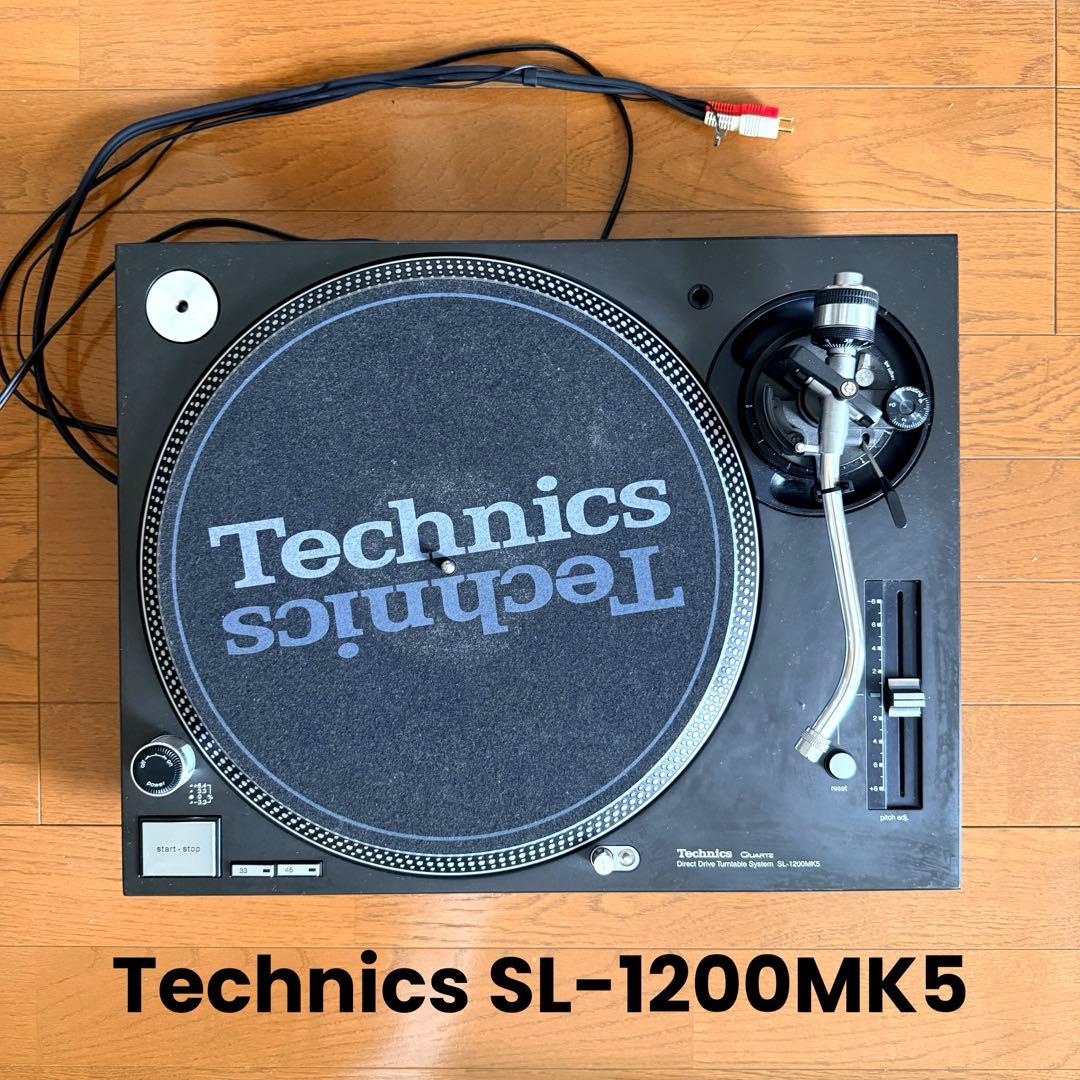 【美品】Technics SL-1200MK5 ターンテーブル