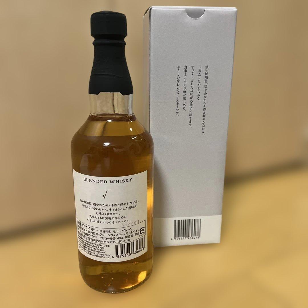 【新品、未使用】BLENDED WHISKY 700ml 40%