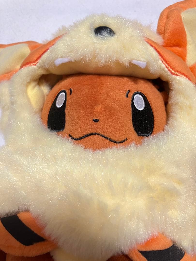 【タグ付き】ぬいぐるみ ウインディポンチョのイーブイ ノーマル スマイル セット