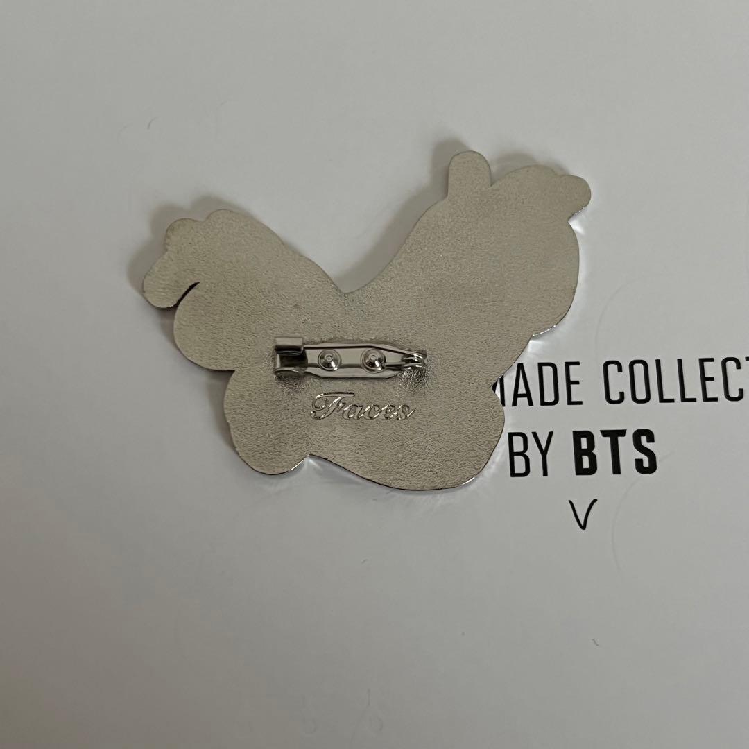 【BTS】アーティストメイド テヒョン ボストンバック ブローチ