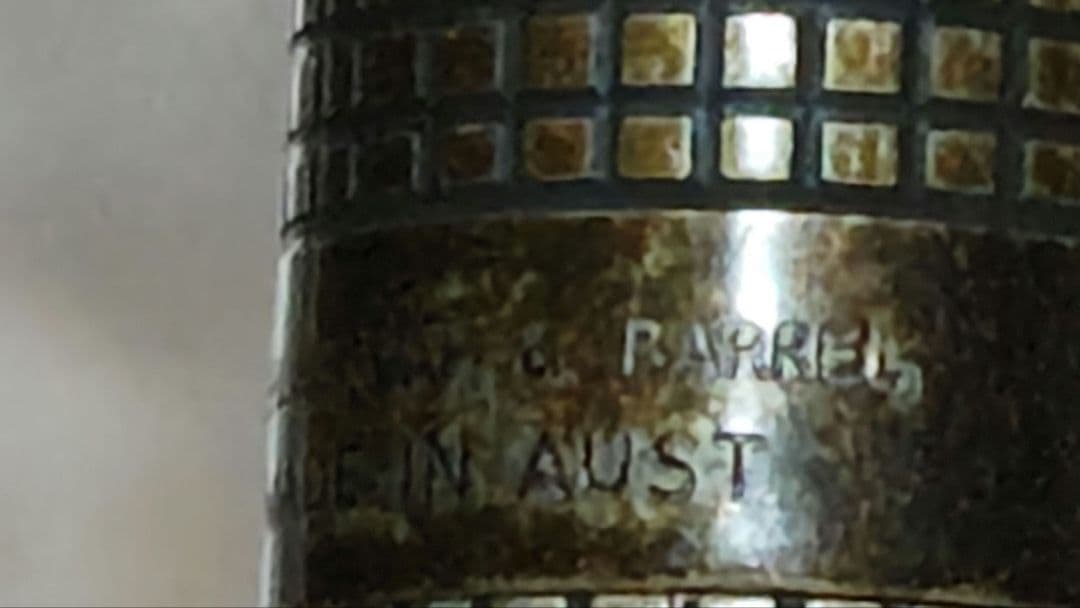 パーカー　シルバー万年筆ボールペンセット　AUST製