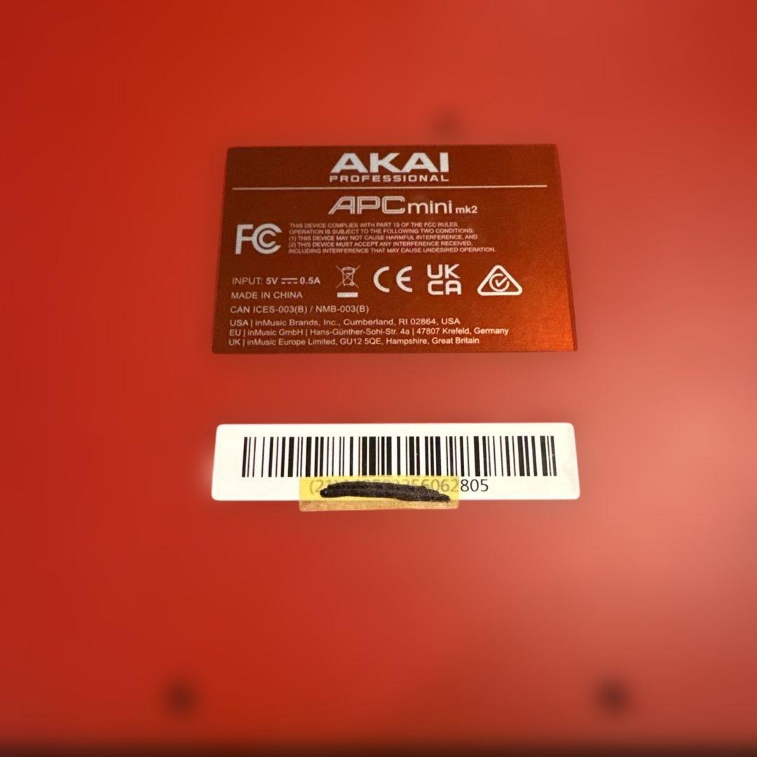 AKAI APC mini MK2 MIDIコントローラー