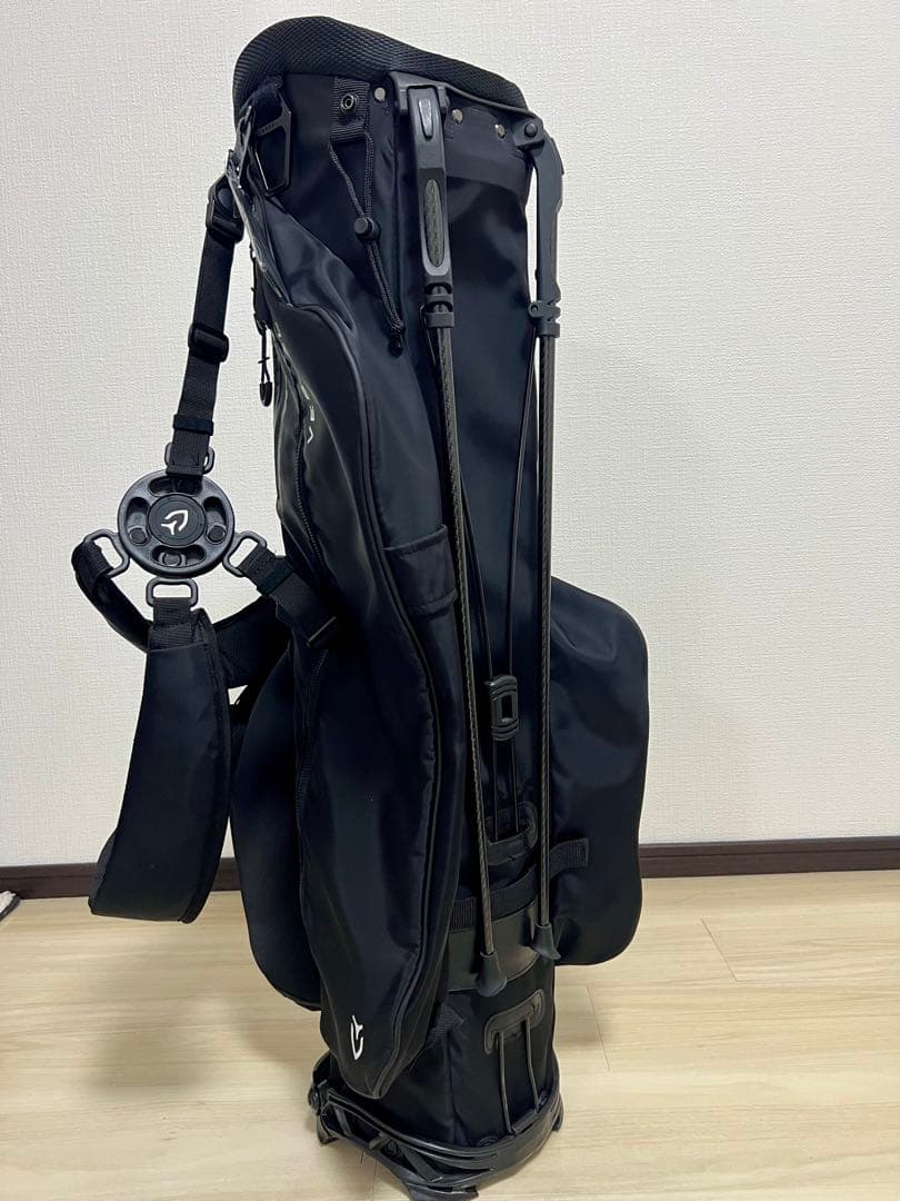 Vessel ブラック スタンドバッグ