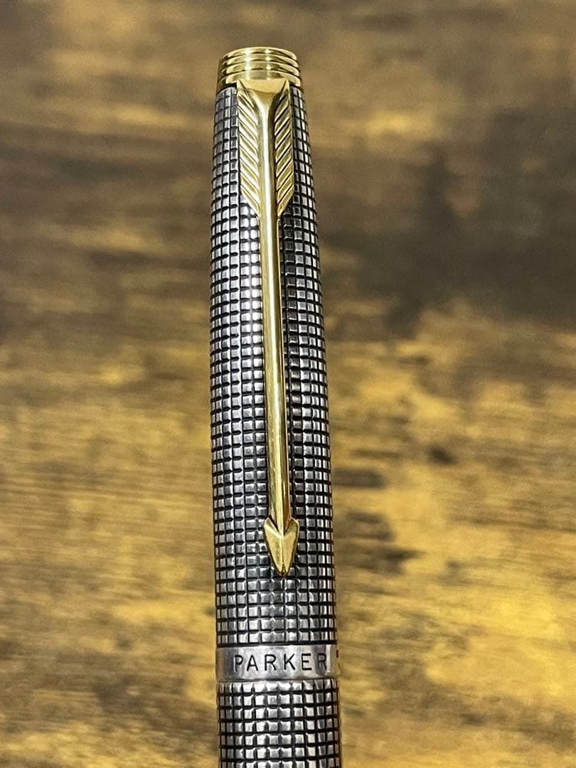 PARKER 75 初代　スターリングシルバー　字幅67 万年筆　　パーカー