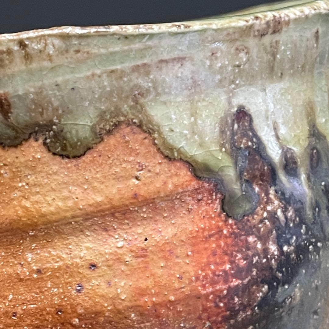 ス*コ様 伊賀焼 松本央 桃青窯 茶碗 茶道具 骨董品 838