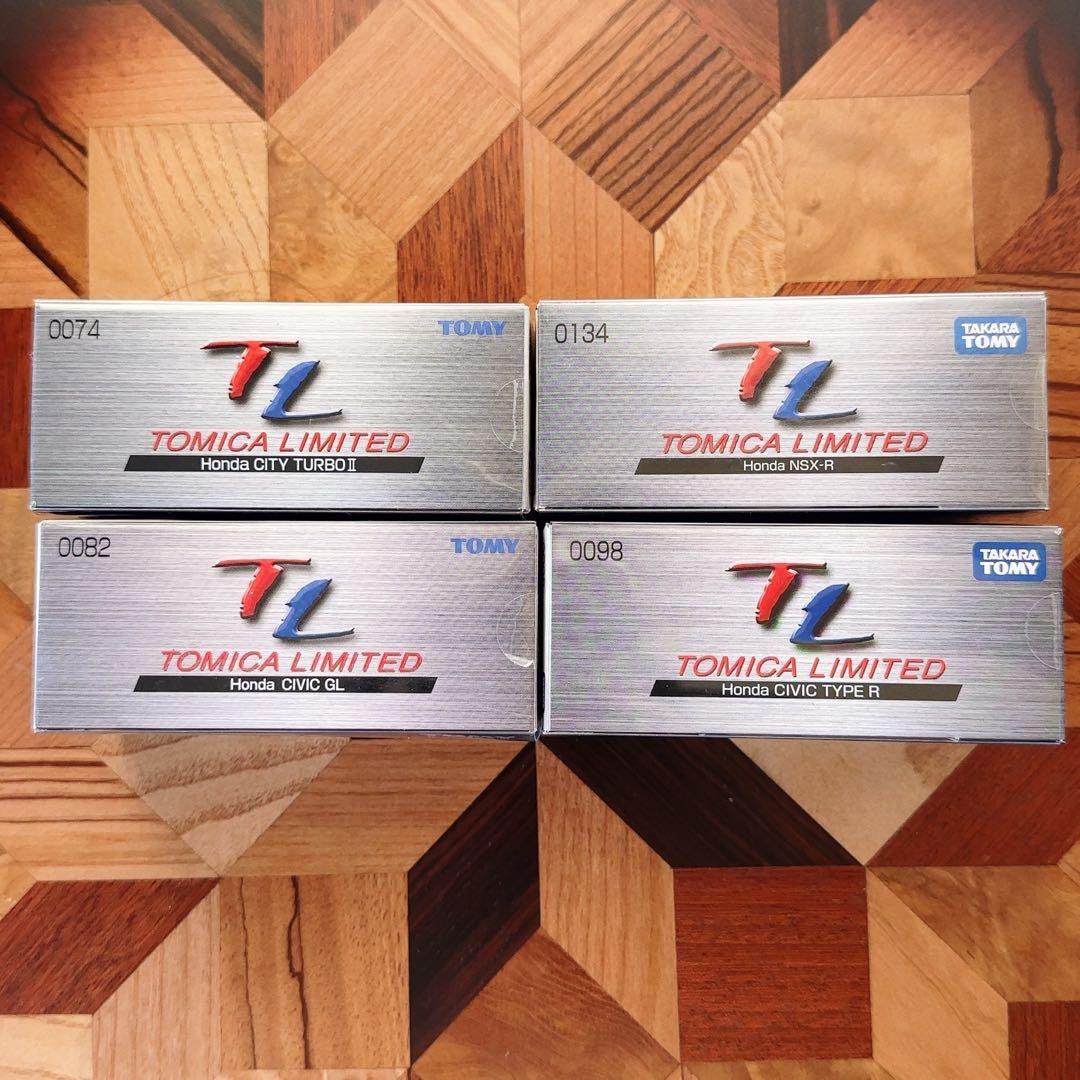 新品未開封トミカリミテッド ホンダシビック　NSX-R等　まとめ売り