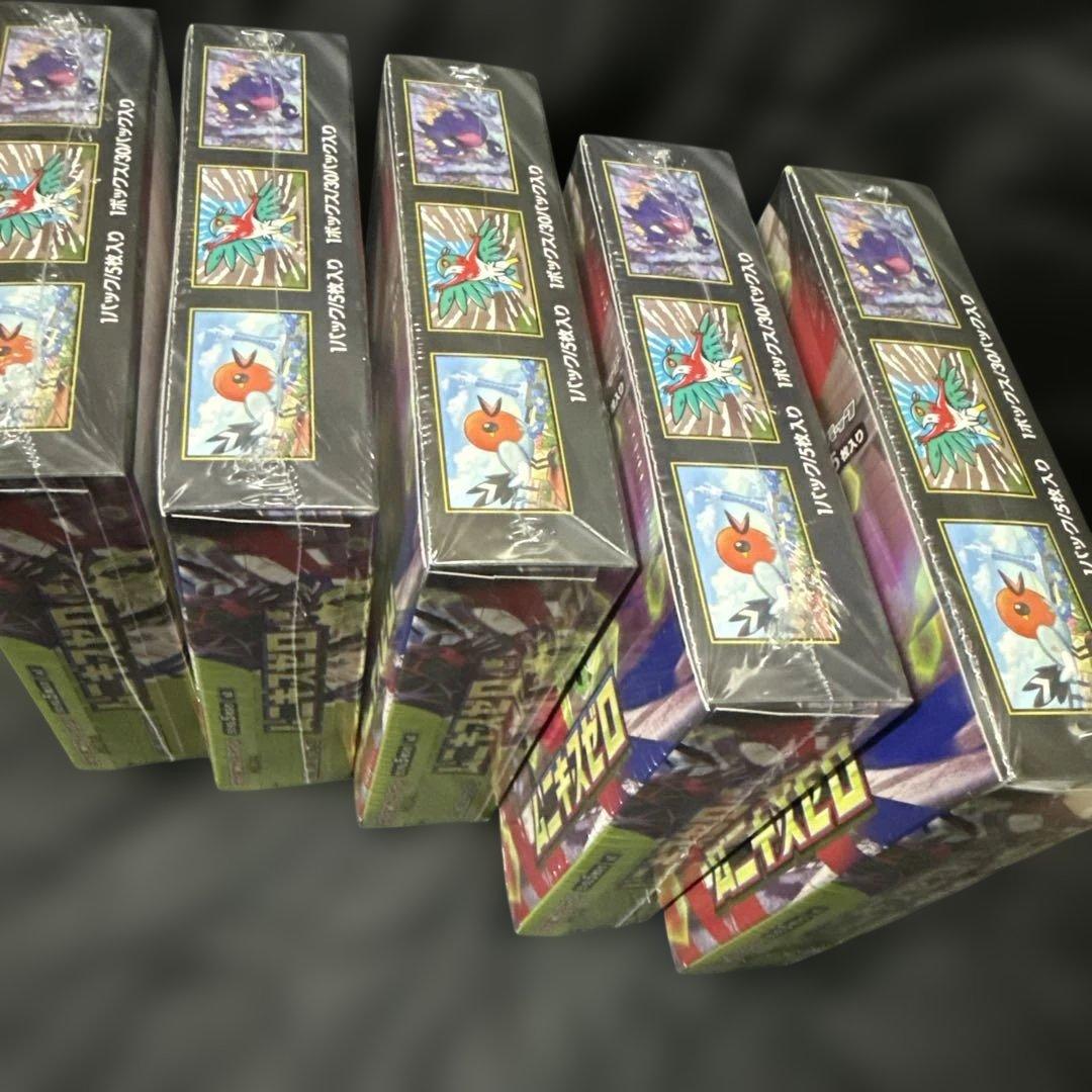 ポケモンカードゲーム ムーキスゼロ 5BOX シュリンク付き