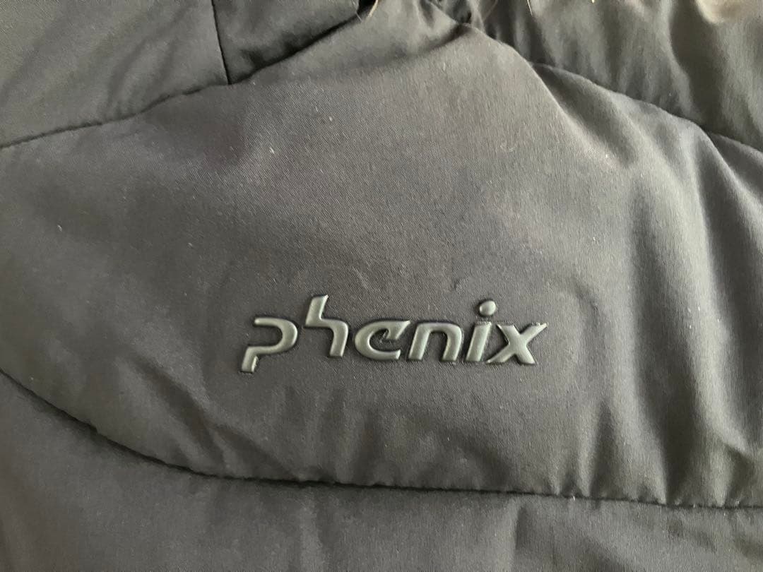 phenix 黒 ファー付きジャケット 男性用