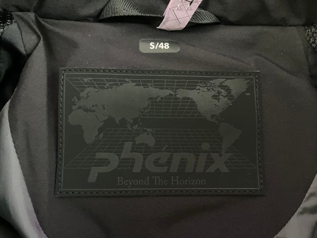 phenix 黒 ファー付きジャケット 男性用