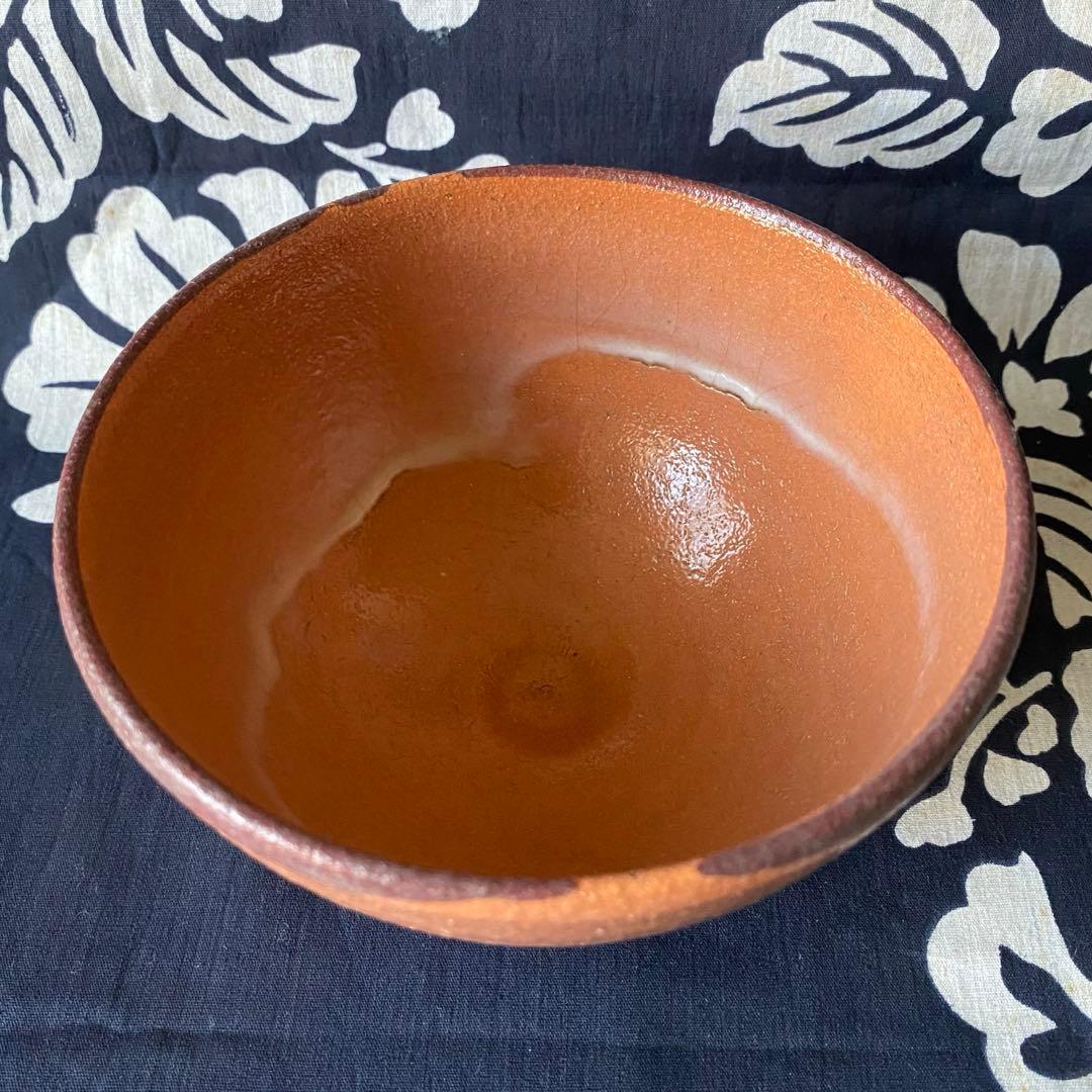 中里嘉孝　唐津皮鯨茶盌 / 唐津焼　皮鯨茶碗　共箱・共布有り