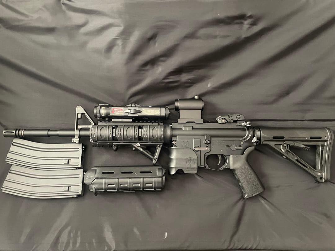 あ*ん様 次世代電動ガン m4a1 外装カスタム マグプル pts ※9/14ま