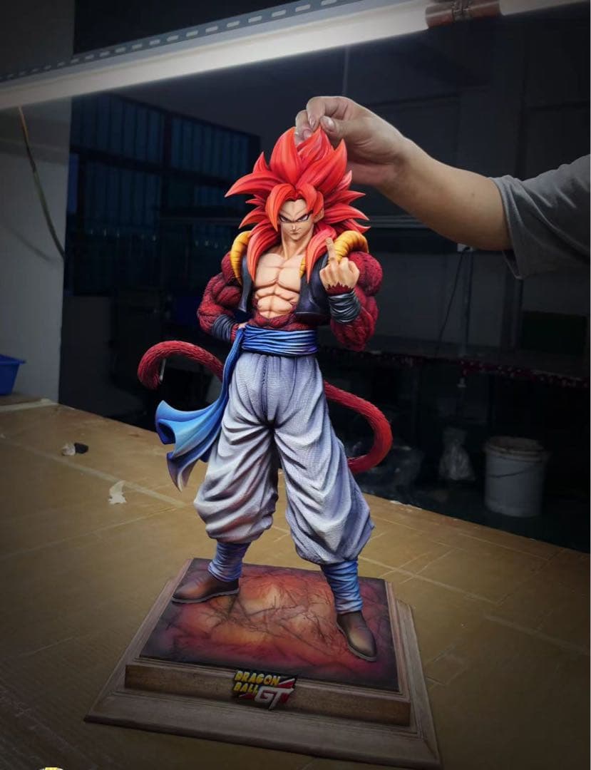 ドラゴンボール ゴジータ ガレージキット ガレキ スタチュー①①