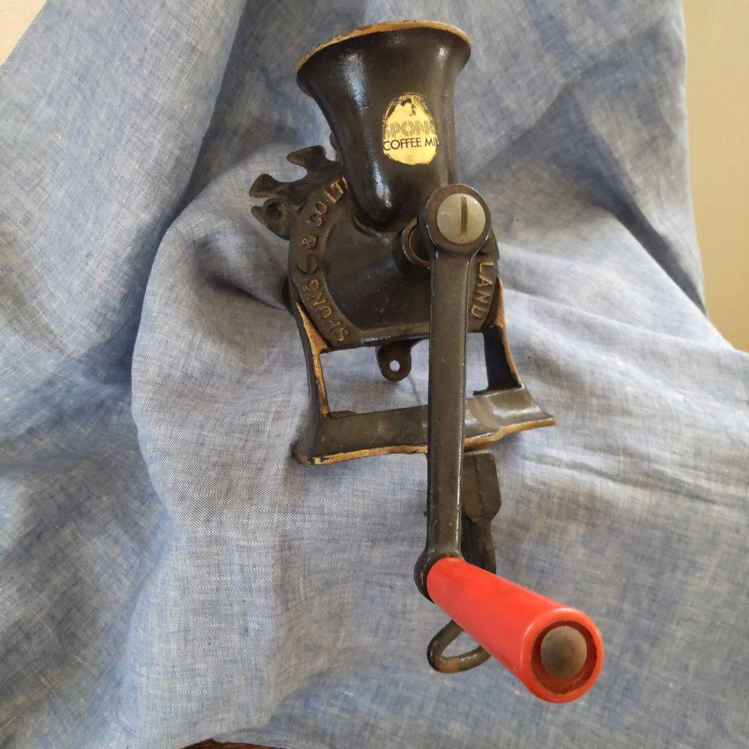 アンティーク　コーヒーミル　イギリス