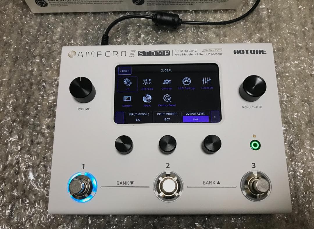 【フットスイッチ付】HOTONE AMPERO II STOMP エフェクター