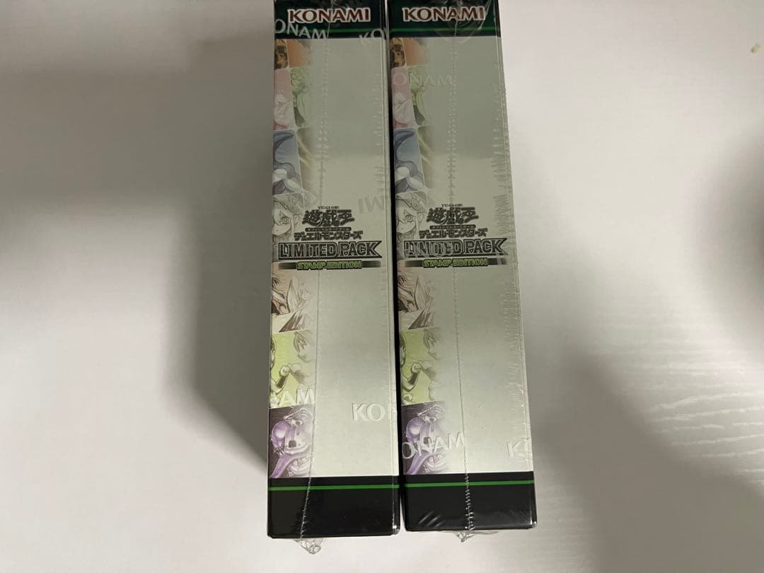 未開封 シュリンク付き遊戯王スタンプエディション2BOX