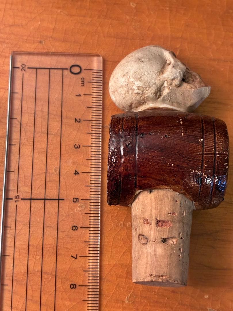 ビンテージ　スカル　髑髏　骸骨　ハロウィン　ミッドセンチュリー ネイバーフッド