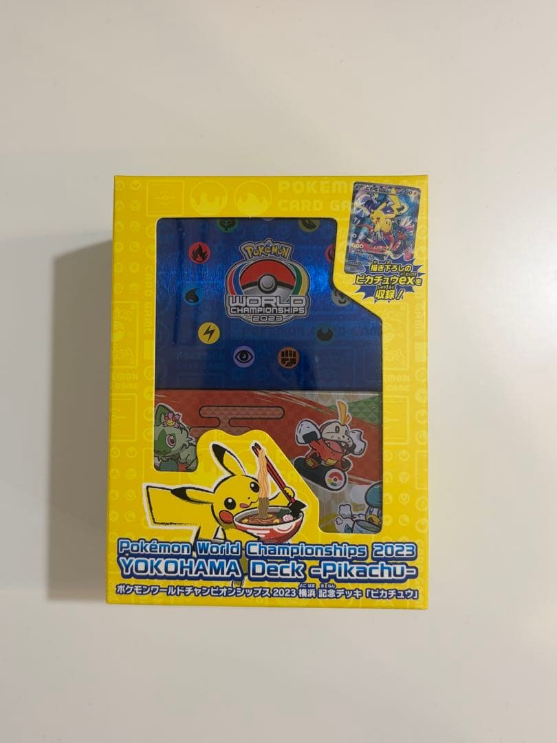 【新品未開封】ポケモン WCS 2023横浜記念デッキ ピカチュウ