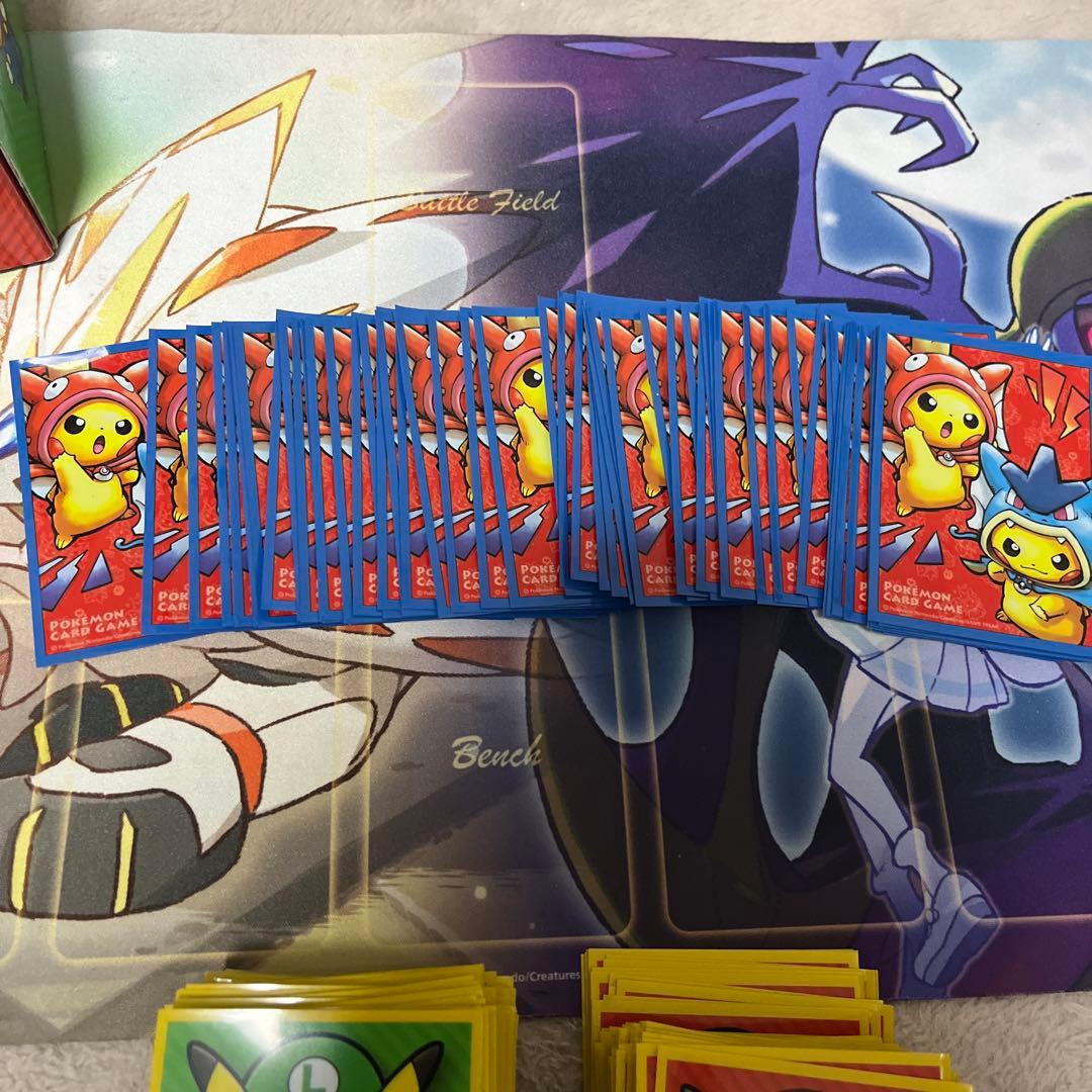 マリオピカチュウ ルイージピカチュウ スリーブ デッキケース