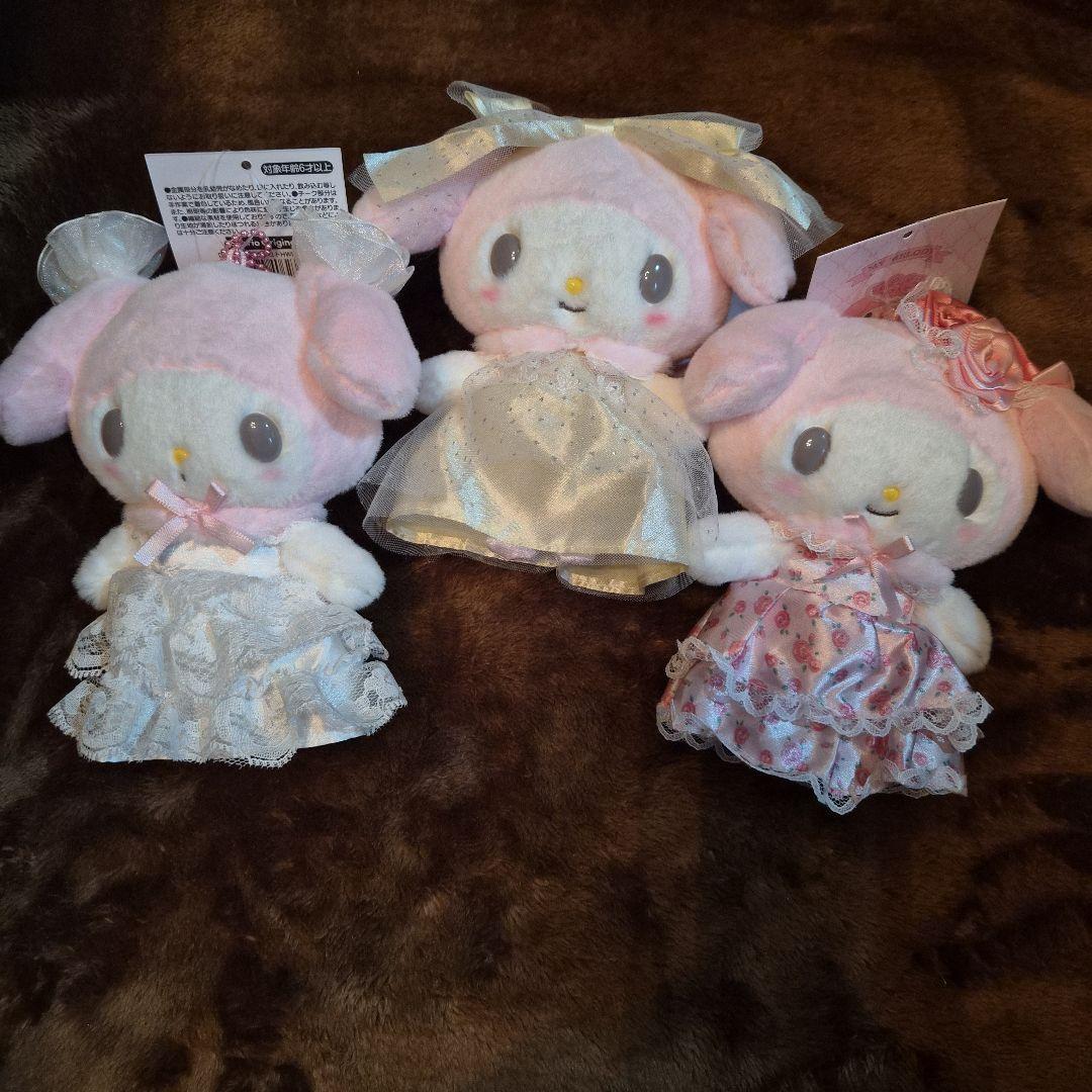 レディマイメロディ　マスコットホルダー　3点