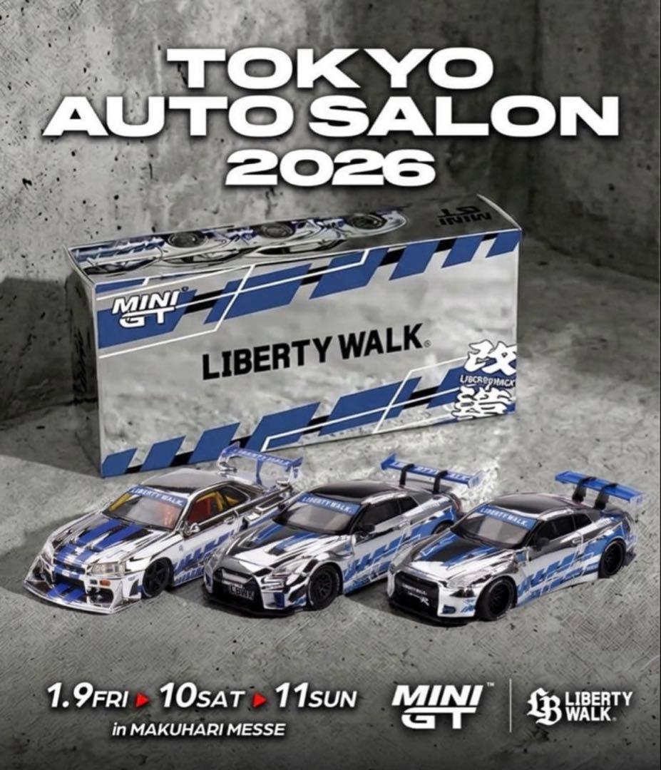 MINIGT 東京オートサロン2026 リバティウォーク 未開封！