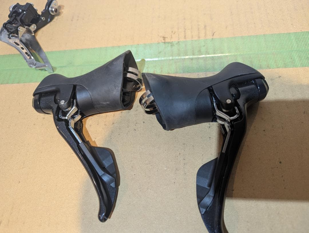 SHIMANO SORA レバー、FD、CSセット