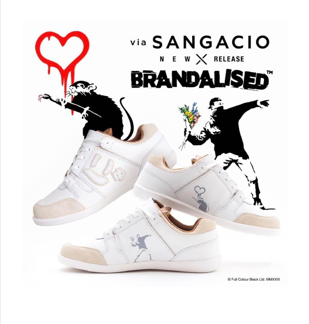 バンクシーxにゅ~ず　24cm via SANGACIO