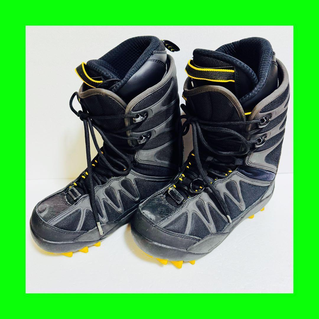 27-27.5cm kismark スノーボードブーツ ブラック　初心者格安処分