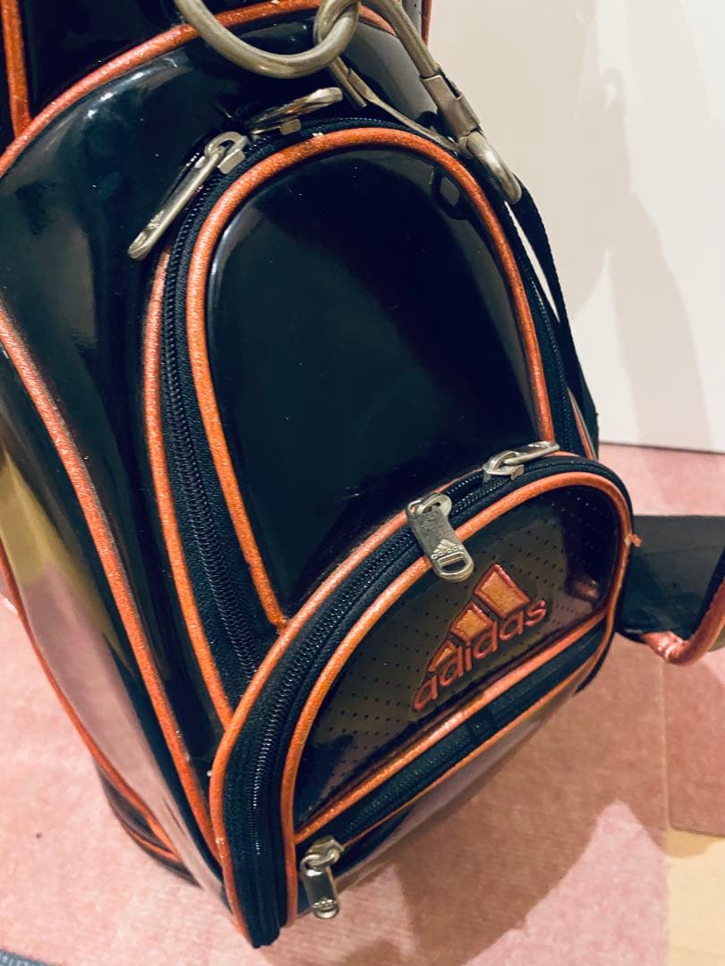 adidas キャディバッグ ブラック ピンク レディース ゴルフ アディダス